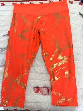 Zumba Crop Leggings Lovely Large